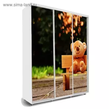 Шкаф-купе Яркий-222 1770х600х2300 Белый/Детский 1