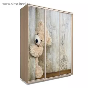 Шкаф-купе Яркий-222 1770х600х2300 Дуб Сонома/Детский 2