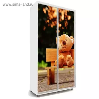 Шкаф-купе Яркий-22 1600х600х2300 Белый/Детский 1