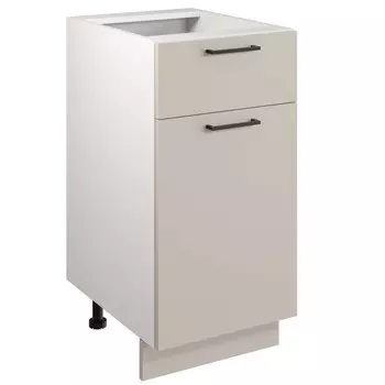Шкаф напольный «Симпл 400», 400510820 мм, цвет кашемир/белый