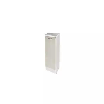 Шкаф напольный Лариса 300х600х850 завершающий левый закрытый белый/латте/кантри