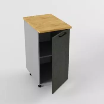 Шкаф напольный «Лофт», 400600850 мм, цвет бетон тёмный