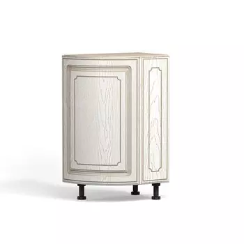 Шкаф напольный завершающий Анжелика 320х576х820Дуб молочный/Ясень
