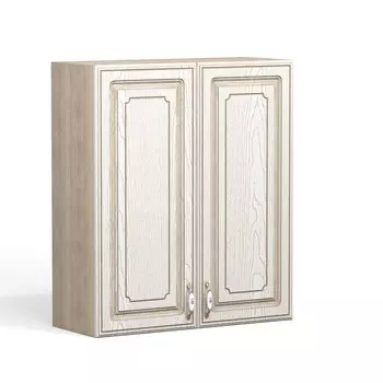 Шкаф навесной Анжелика 800х300х920 Дуб молочный/Ясень