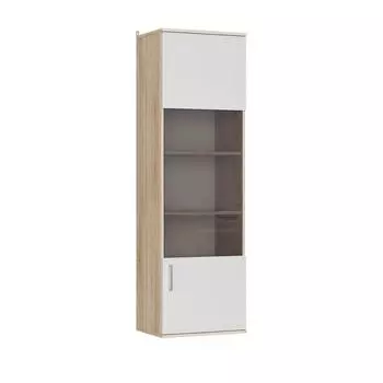 Шкаф навесной ЛАЙТ 1640х500х370 Белый/ корпус Дуб Сонома