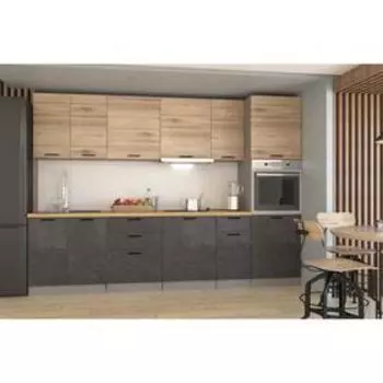 Шкаф навесной «Лофт», 300300720 мм, цвет рустик натур