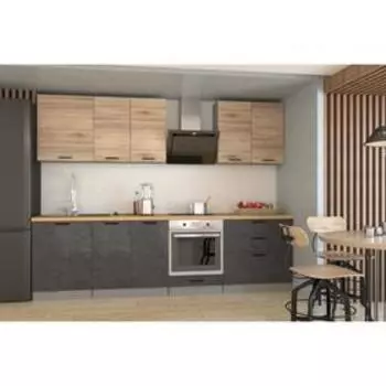 Шкаф навесной «Лофт», 300500720 мм, цвет рустик натур