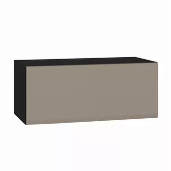 Шкаф навесной «МОБИ. Сидней», 840412348 мм, цвет антрацит/веллюто капучино