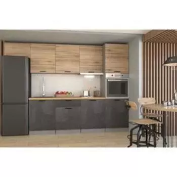 Шкаф навесной с дверью Лофт 300х600х720 Рустик натур