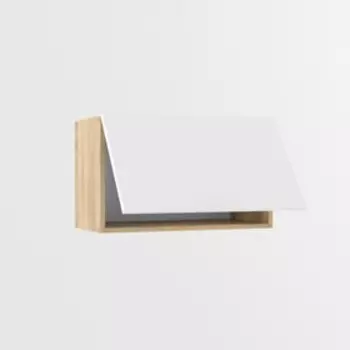 Шкаф навесной В600 1-софт 600х320х360 Дуб сонома/Тальк