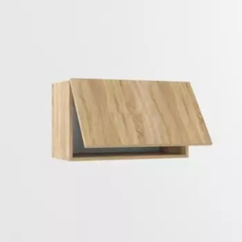 Шкаф навесной В600 1-софт/гл 600х576х360 Дуб сонома