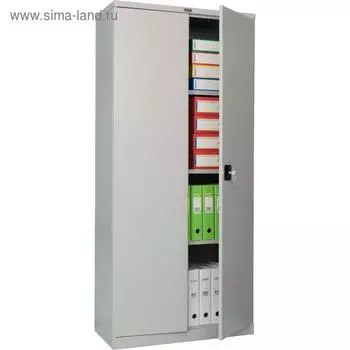 Шкаф архивный для документов «Практик. CB – 12», 8504001860 мм, цвет серый