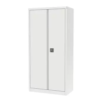 Шкаф офисный МСК-981.443/7038, ригельный замок, серый, 900х350х1850 мм