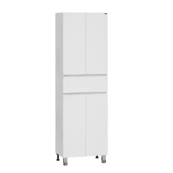 Шкаф пенал СаНта «Марс 60» напольный, цвет светлый