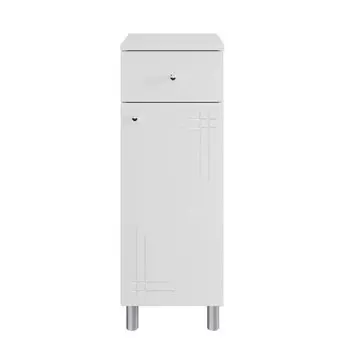 Шкаф-полупенал напольный SanStar "Июнь" белый