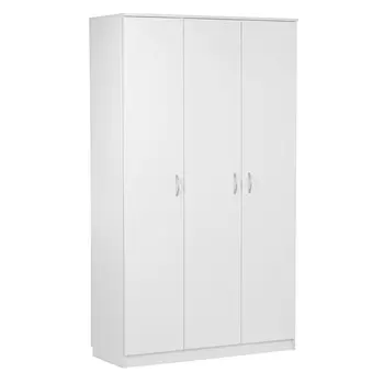 Шкаф распашной трехстворчатый, 1210х500х2100, Белый