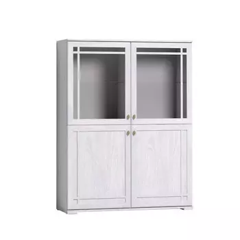 Шкаф - сервант Sherlock 22, 12044001568 мм, цвет ясень анкор светлый