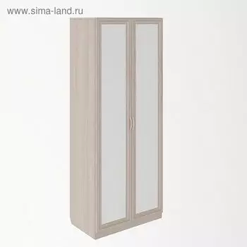 Шкаф двухстворчатый «Остин», 80047520000 мм, цвет шимо светлый/белый