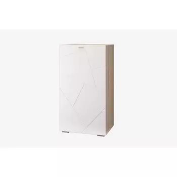 Шкаф-тумба СКАЙЛАЙН 602х445х1110 дуб сонома светлый/белый