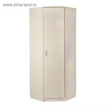 Шкаф угловой «Клик Мебель», 9009002100 мм, цвет дуб вотан/белый