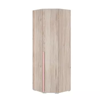 Шкаф угловой «Лайк 09.01», 700 × 700 × 2100 мм, цвет дуб мария / роуз