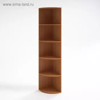 Шкаф угловой средний НШ-17, 380х380х1520 мм, вишня оксфорд