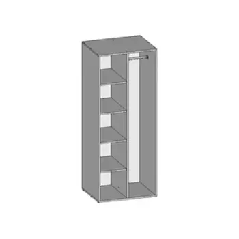 Шкаф универсальный НШ-20, 760х600х1890 мм, бук светлый