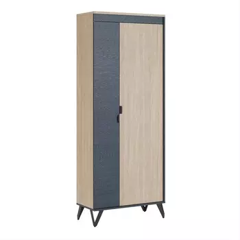 Шкаф универсальный «Прага №4», 8003802030 мм, цвет палермо / рейн морион