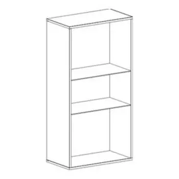 Шкаф-витрина «Кёльн» Дуб Сонома