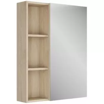 Шкаф-зеркало "Арно" 60, дуб сонома