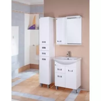 Зеркало шкаф Onika Балтика 58.01, левый, с подсветкой