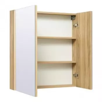 Шкаф-зеркало "Дублин 70" дуб