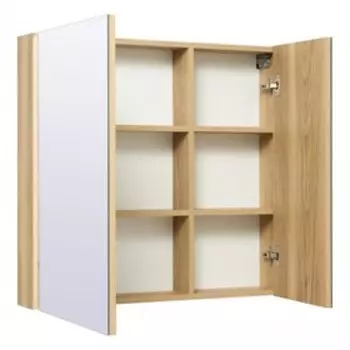 Шкаф-зеркало "Дублин 80" дуб