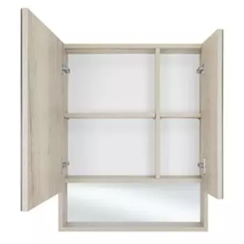 Шкаф-зеркало Дунай - 60 с полочкой