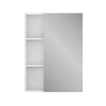 Шкаф-зеркало "Джелла" 55, белое