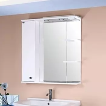 Шкаф-зеркало "Эльбрус 80.02" левый