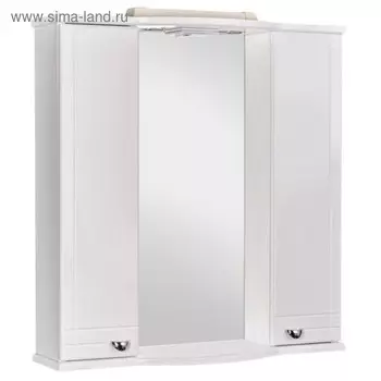 Шкаф-зеркало Элегант 75 Эл. Домино