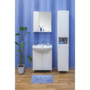 Шкаф-зеркало "Карина 60", правый, 14 х 61 х 70 см