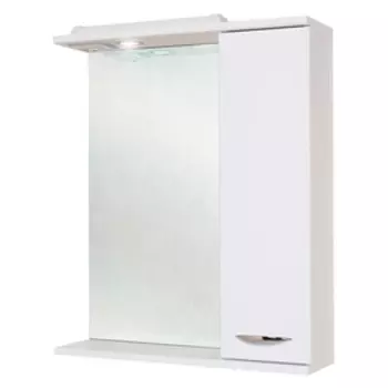 Зеркало шкаф Onika Ника 60.01, правый, с подсветкой