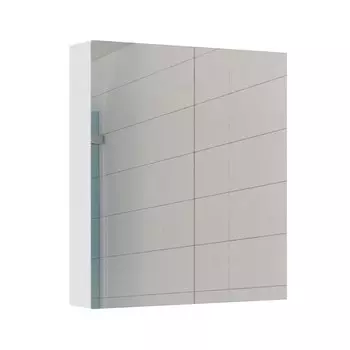 Зеркало шкаф для ванной комнаты Айсберг Норма 60, 2 двери