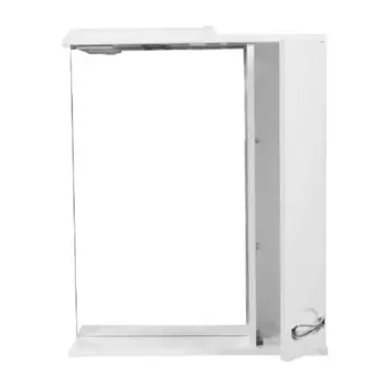 Шкаф-зеркало "Палермо 65", цвет белый, 61,4 х 14,5 х 75 см