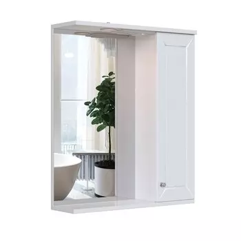 Шкаф-зеркало подвесной SanStar "Бриз 60" белый
