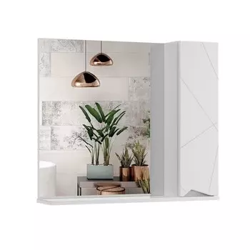 Зеркало – шкаф подвесное SanStar «Каскад», 600171706 мм, цвет белый