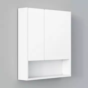 Шкаф-зеркало Spectrum 60, 60 х 65 х 12 см, с доводчиком