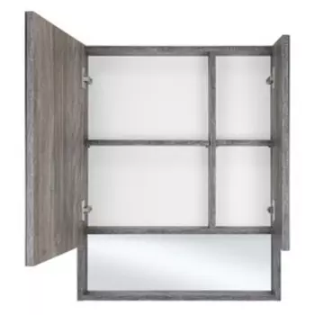 Шкаф-зеркало Темза - 60 с полочкой