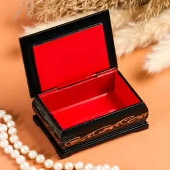 Шкатулка «Ангелочки с цветами», 69 см, лаковая миниатюра