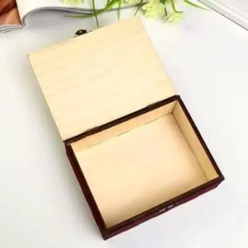 Шкатулка "Цветы и бабочки" 15,5х12х5 см МИКС