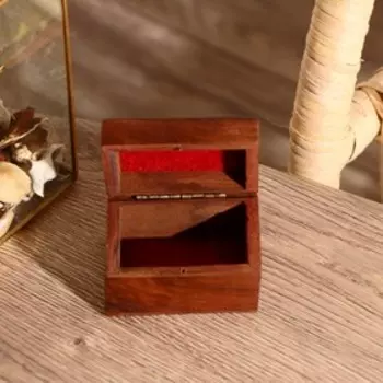 Шкатулка дерево 5,5х7,5х4 см