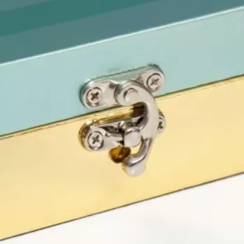 Шкатулка дерево "Глаза - you are beautiful?" кожзам глянец 5,5х24х17 см