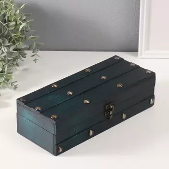 Шкатулка для украшений «Лазурь», дерево, 11.528.88 см